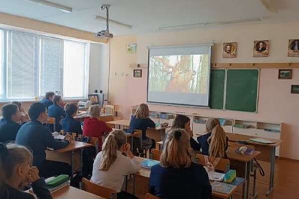 Встреча с учениками ГУО «Средняя школа №4 г . Лунинца»